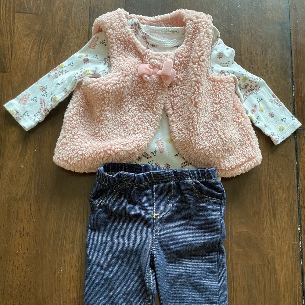 Just one you by Carters outfit. 6 months